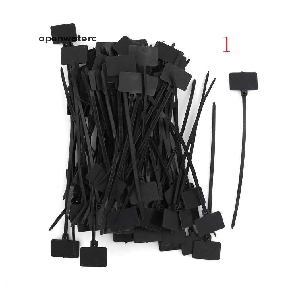 Bộ 100 Thẻ Đánh Dấu Dây Cáp RJ45 RJ12 Chất Lượng Cao