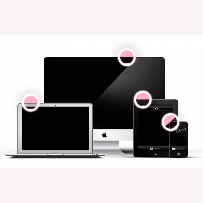 Đèn Led Kẹp Điện Thoại Hỗ Trợ Chụp Ảnh Khẩn Cấp