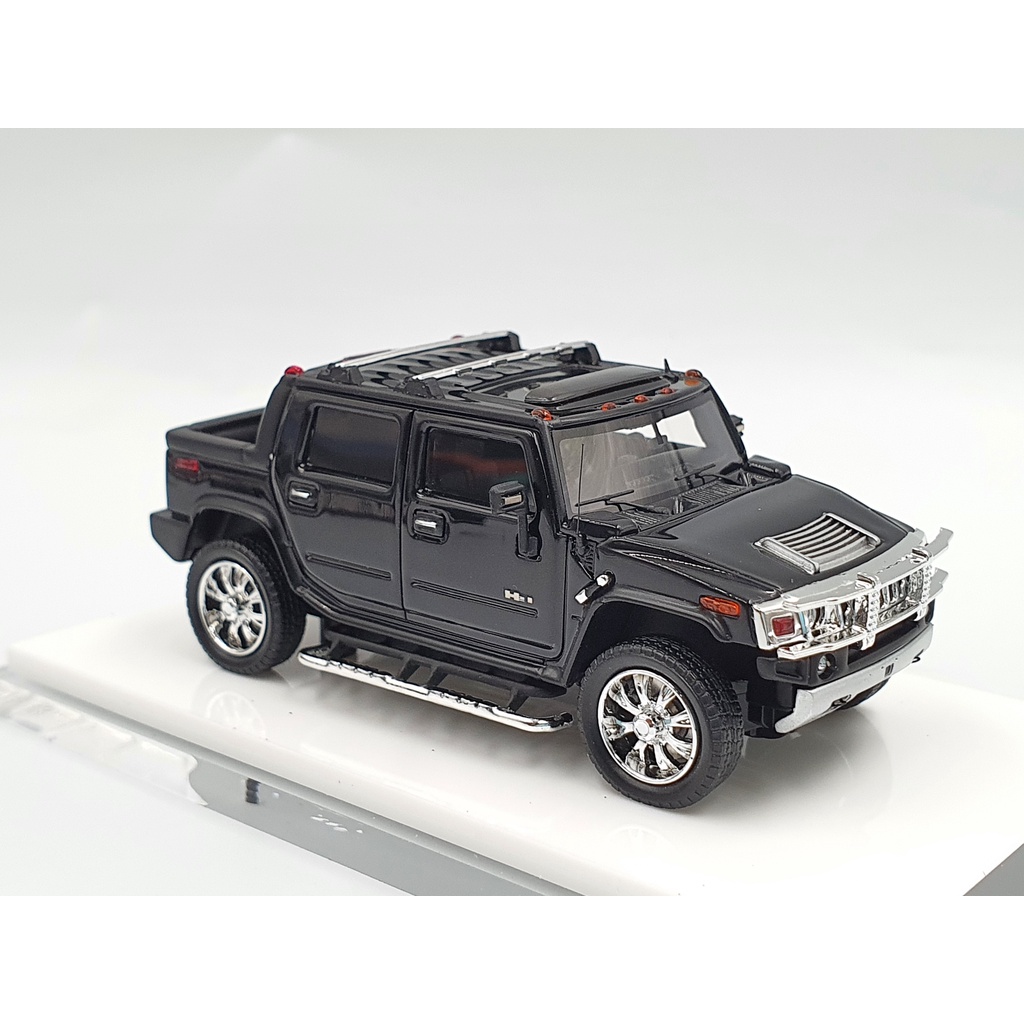 Xe Mô Hình Hummer H2 2008 Tỉ lệ 1:64 Hãng sx Motor Helix ( Đen )