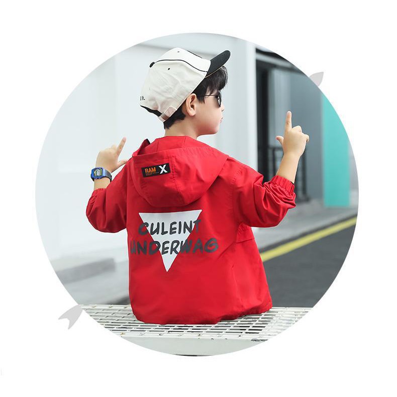 Áo khoác bé trai. Áo khoác trẻ em chất vải dù mềm siêu dể thương 13kg-40kg
