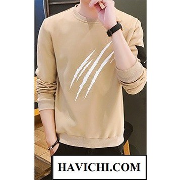 Áo thun nam tay dài 💚𝐅𝐑𝐄𝐄𝐒𝐇𝐈𝐏💚 Áo thun nam dài tay nâu be 3 gạch thoáng mát, mềm mịn, co giãn tốt | BigBuy360 - bigbuy360.vn