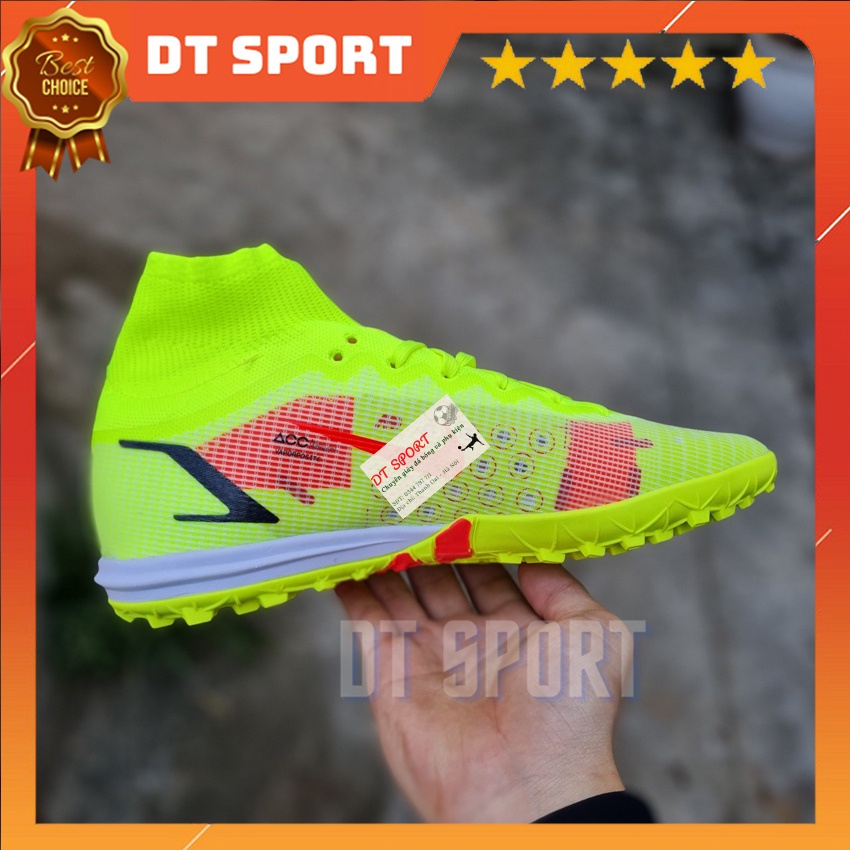 [Tặng Túi Rút Và Tất] Giày Đá Bóng Sân Cỏ Nhân Tạo Mercurial Superfly 9 Elite TF, Giày Đá Banh Nam