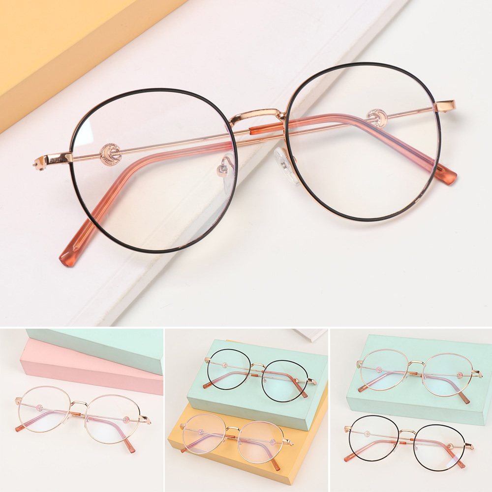 Mắt kính gọng bằng kim loại chống tia UV nhiều màu