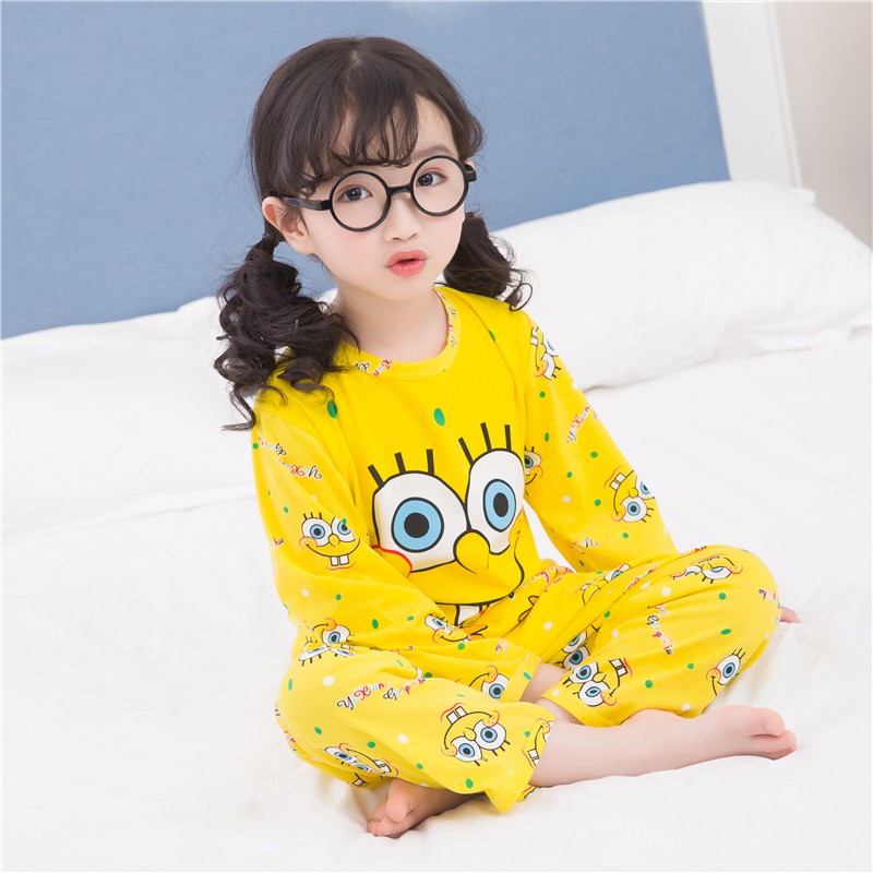 Set đồ ngủ in hình mèo kitty đáng yêu dành cho bé gái