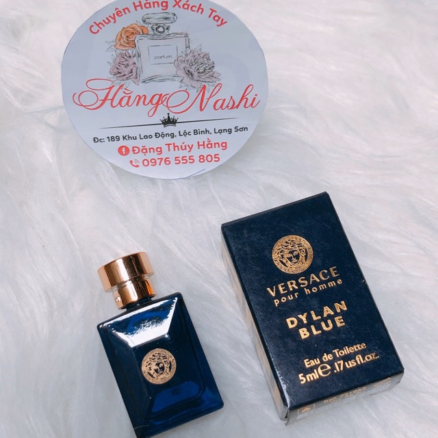 Nước hoa NAM Versace Dylan Blue  5ml