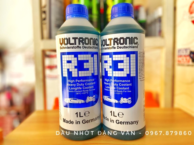 Nước làm mát Ready Mix VOLTRONIC R31 Coolant Đã Pha Sẵn 1 Lit - Made in Germany