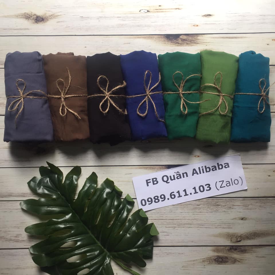 💛🧡💚 QUẦN ALIBABA MÀU TRƠN