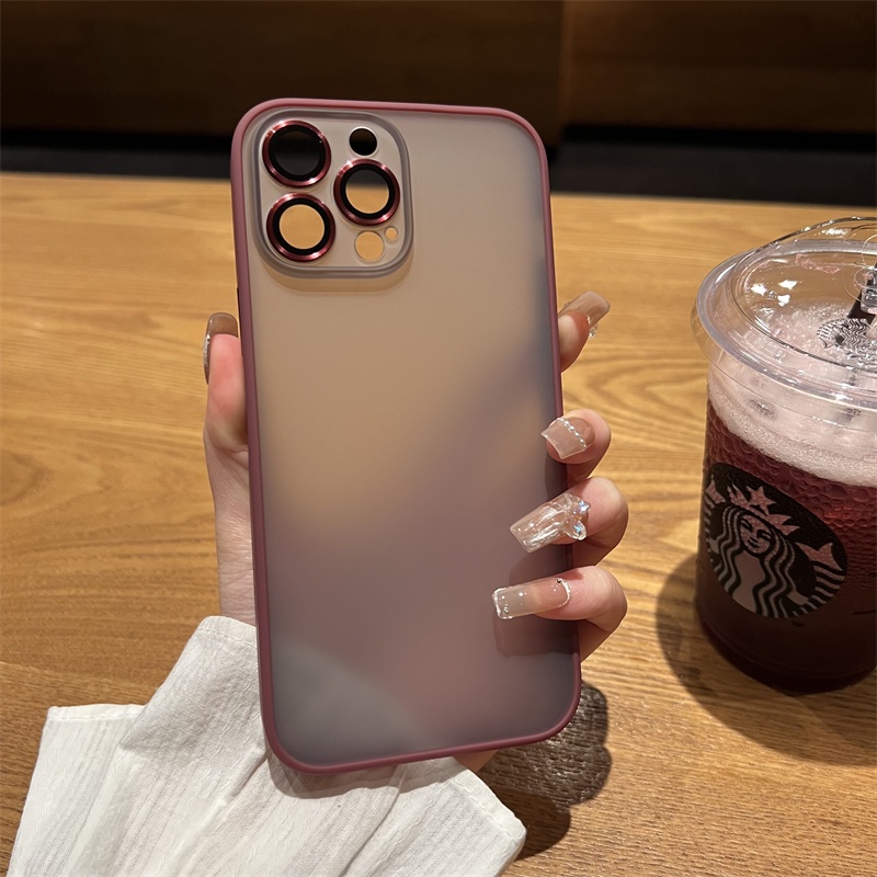 Ốp Điện Thoại Màu Mận Chất Lượng Cao Cho iPhone 12 11 pro max 13 pro max 12pro 13pro 11pro