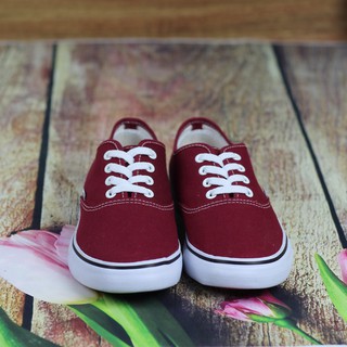 Giày Sneaker Vas Thời Trang Classic Nam Đỏ Đô