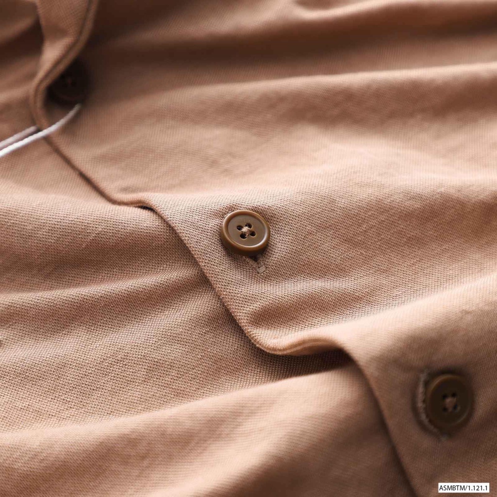 Áo sơ mi nam cổ vest, chất da cá mềm mịn-form rộng thoải mái