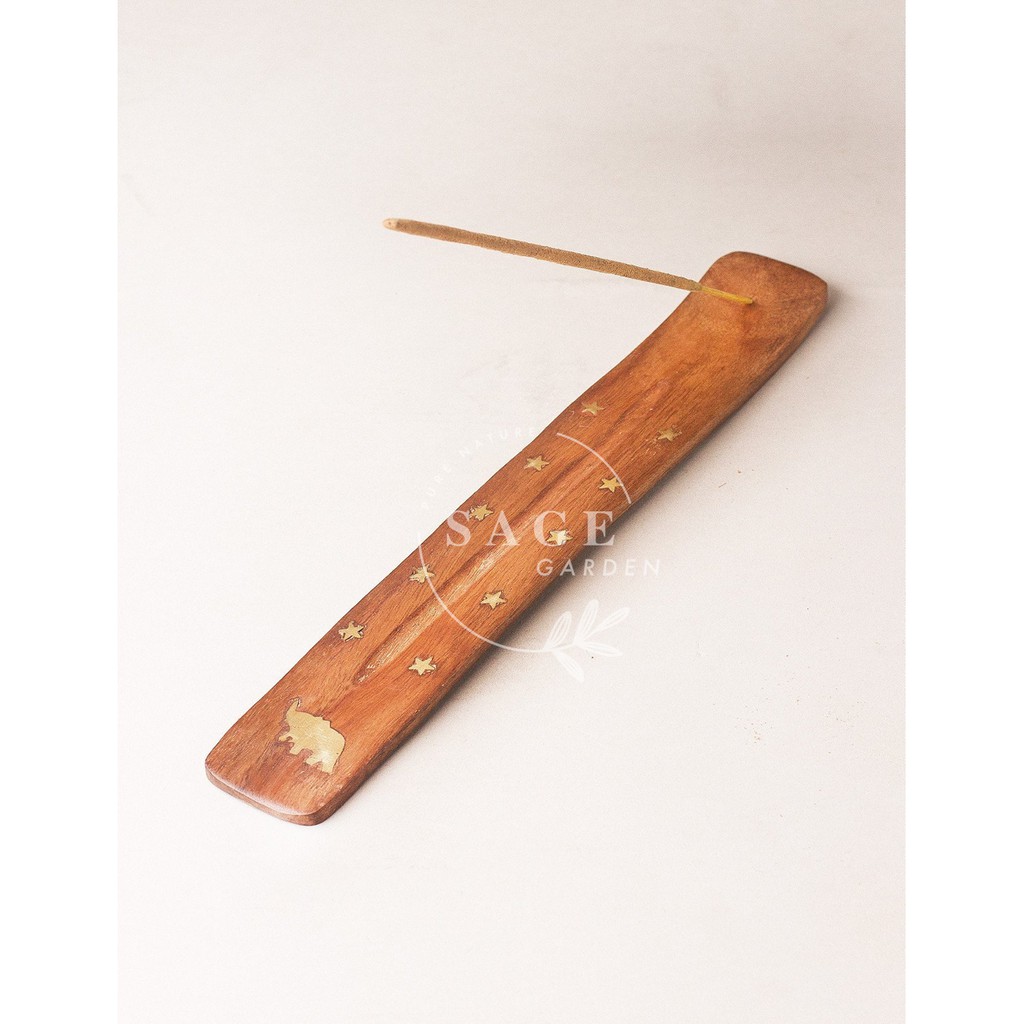 ĐẾ GỖ CẮM NHANG_HÀNG THỦ CÔNG ẤN ĐỘ_SAGE GARDEN