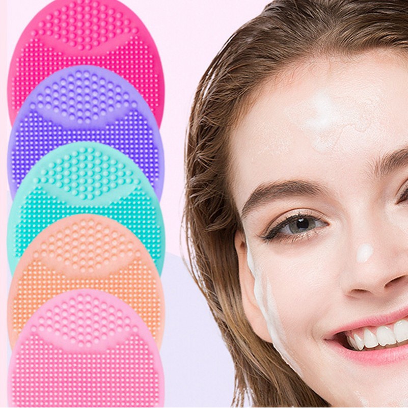 1 bàn chải Silicone vệ sinh da mặt &amp; lỗ chân lông