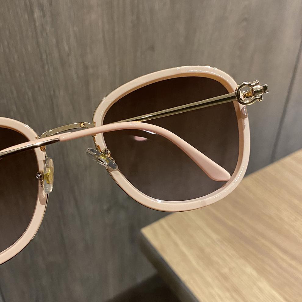 Kính Mát Gọng Tròn Chống Tia UV Phong Cách Vintage Hàn Quốc Sự Bảo Vệ