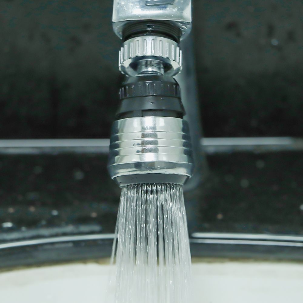 Đầu Vòi Nước Mở Rộng 2 Chế Độ Bằng Nhựa ABS Chống Văng Nước Xoay 360 Độ Tiết Kiệm Nước