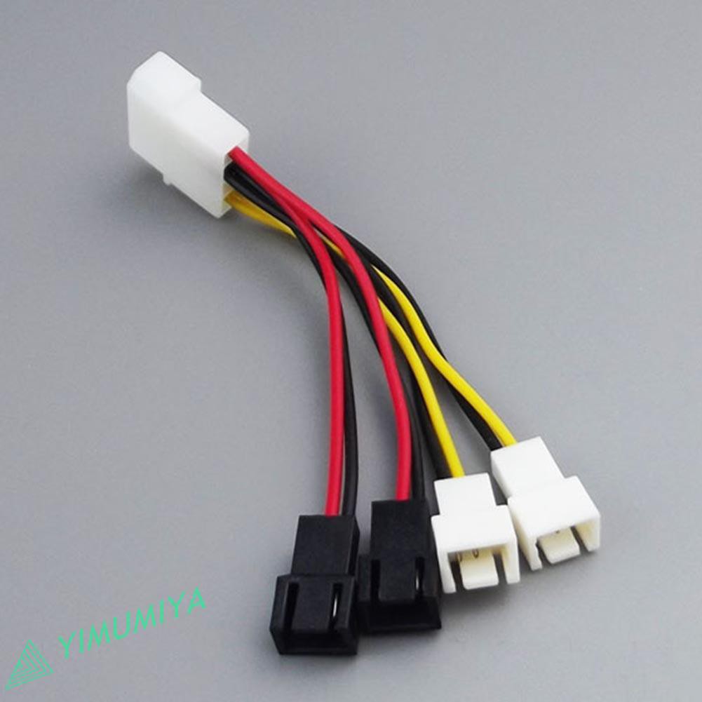 Cáp chuyển 4Pin Molex sang 3Pin nguồn cho quạt tản nhiệt máy tính