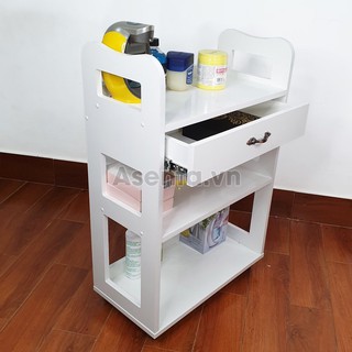 XE ĐẨY GỖ SPA CÓ BÁNH XE
