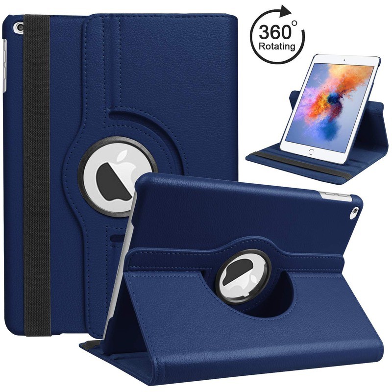 Bao da máy tính bảng iPad Air 2 Air 1 iPad 9.7 2018 2017 5 6 mini 1 2 3 4 Funda Xoay 360 Độ