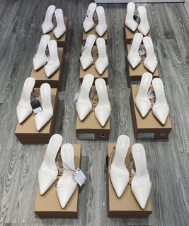 Guốc Zara mũi nhọn