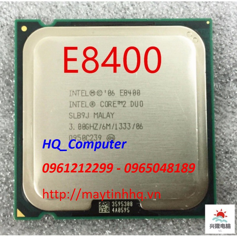 Bộ vi xử lý Intel CPU Core 2 Duo E8400