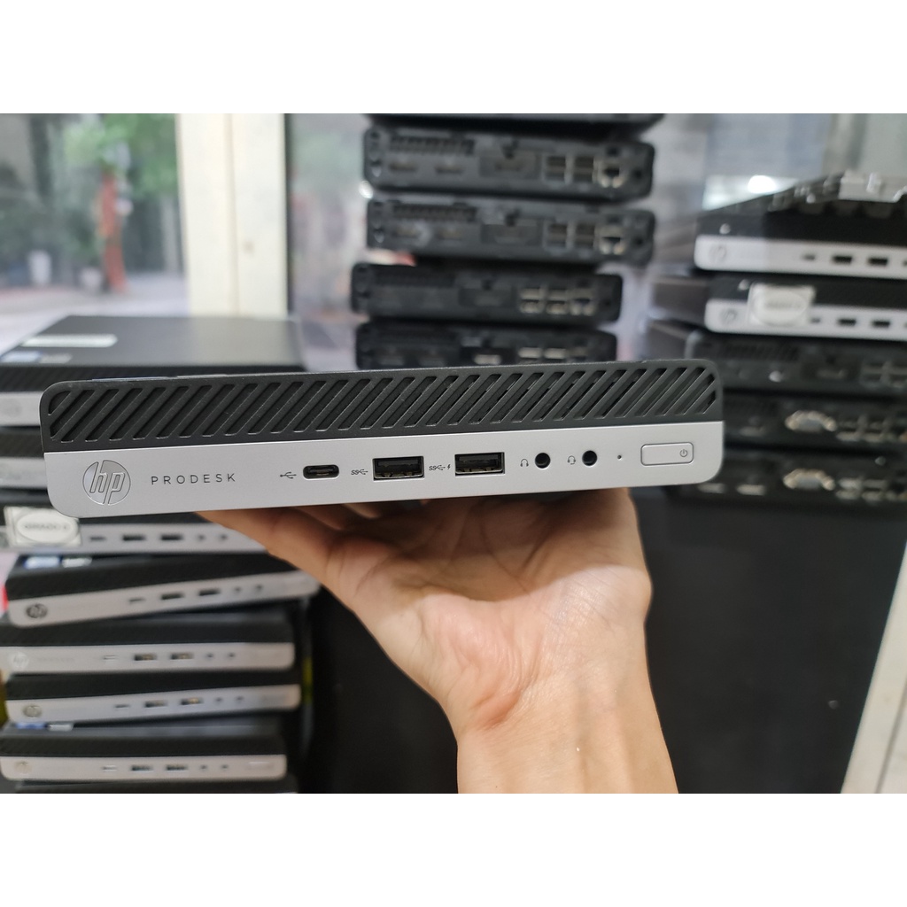 Máy tính đồng bộ HP 600G3 Mini, CPU i5 6500T, Ram4 8GB, SSD 256GB Nvme máy siêu nhỏ gọn chạy ổn định bảo hành 12 tháng