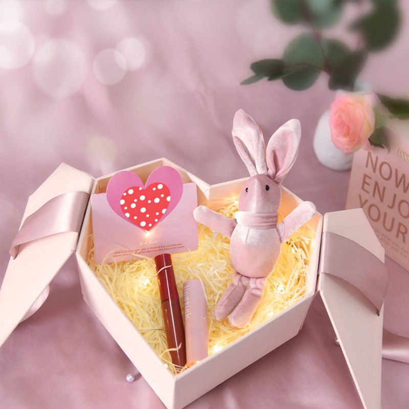 Cuộn 500 Miếng Dán Hình Trái Tim Trang Trí Ngày Valentine