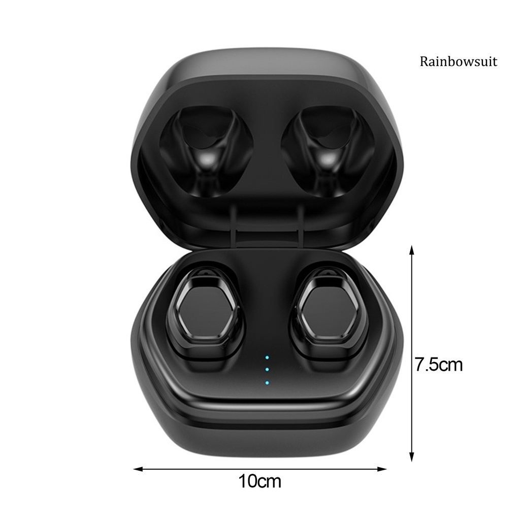 RB- M10/M12 Bluetooth 5.1 Rechargeable Wireless Earphones Earpieces for Phone