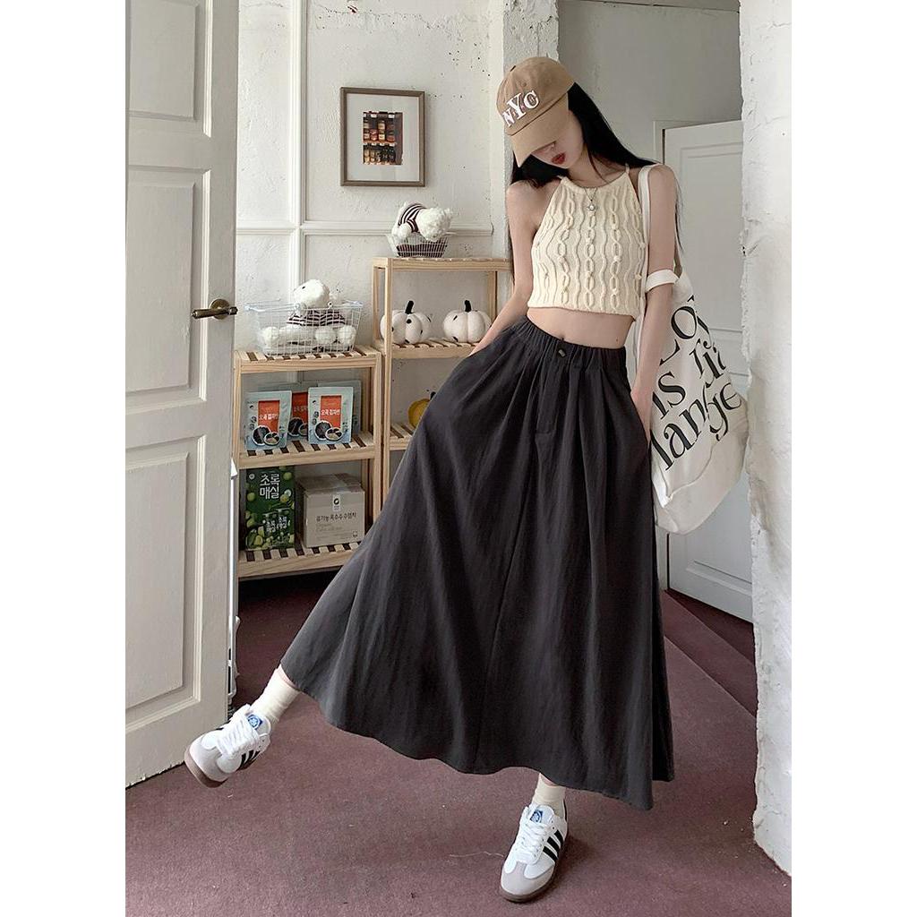 Chân Váy Xếp Ly Lưng Cao Thời Trang Sành Điệu 64114