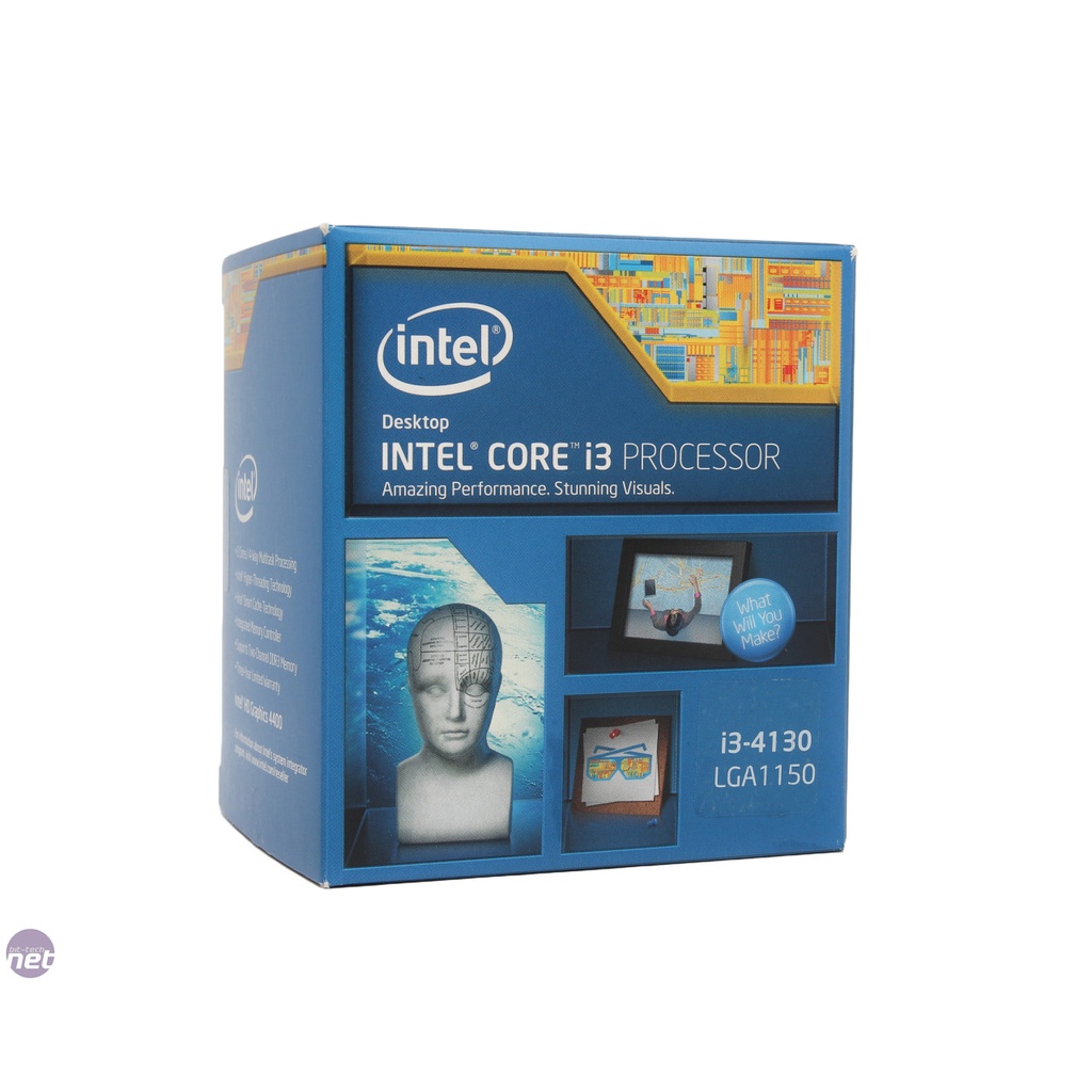 CPU Intel Core i3 4130 (3.40GHz, 3M, 2 Cores 4 Threads) Đã Qua Sử Dụng, Không Kèm Fan