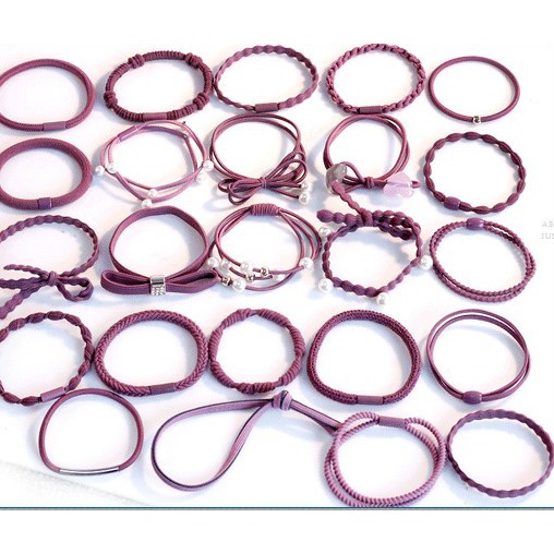 SET Thun Cột Tóc Thời Trang Nữ Tính MS:CT15 - Hưng Long PC