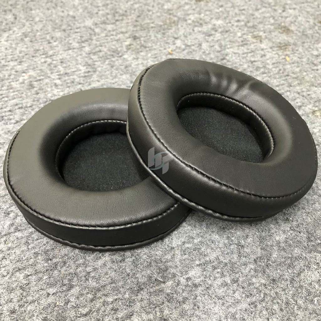 Ốp - đệm tai nghe 2 tầng tròn 10.2x2cm đệm da - màng vải đen Zidli ZH12s-ZH7-ZH17 - Lightning A2-A3  - Assassins X | BigBuy360 - bigbuy360.vn