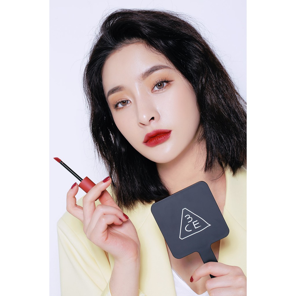 Son kem lì 3CE Soft Lip Lacquer #Perk Up (Đỏ hồng trầm) | BigBuy360 - bigbuy360.vn