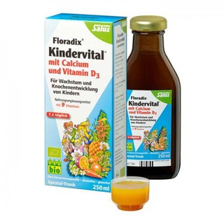 CANXI HỮU CƠ KINDERVITAL CHO BÉ 250ML