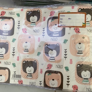 10c giấy bao tập kèm giấy kiếng
