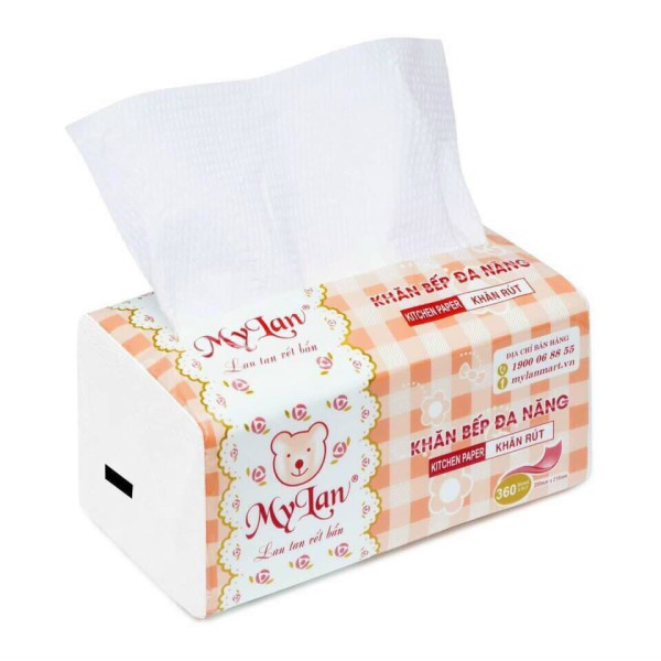 Set 4 gói khăn bếp đa năng MYLAN 3 lớp