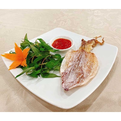 1 con mực size to hàng dày mình, ngọt thịt y hình