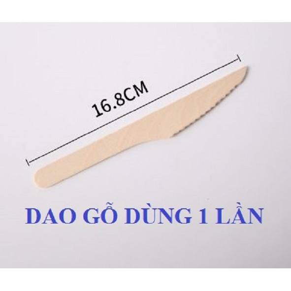 SET 50 DAO GỖ DÙNG 1 LẦN