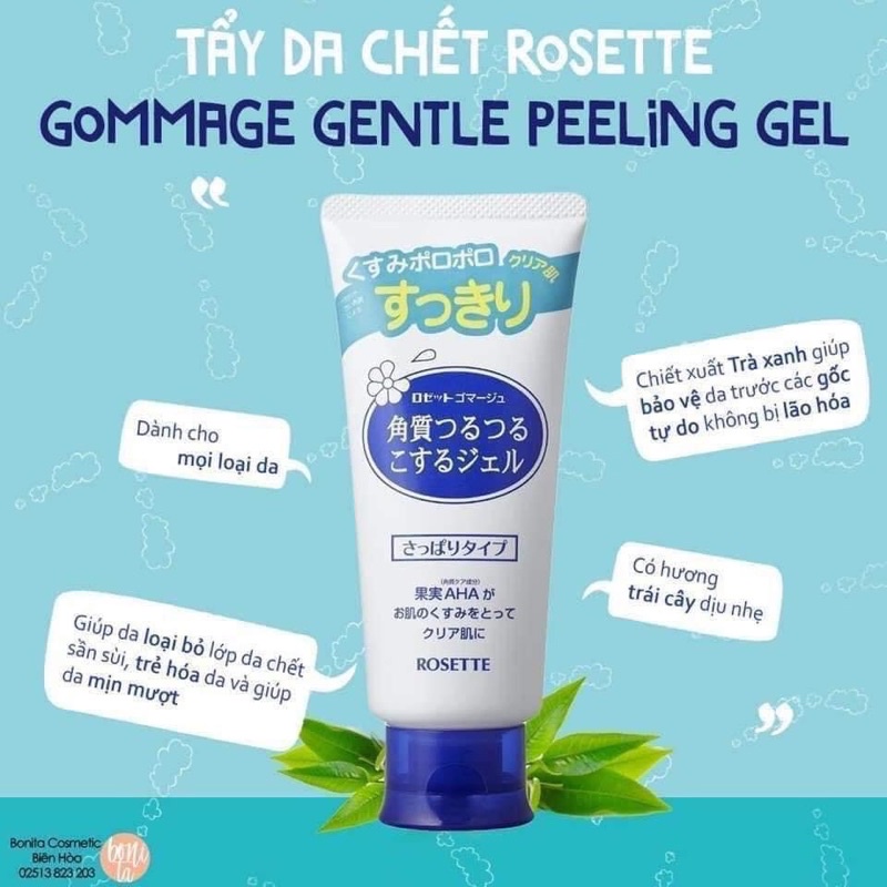 Tẩy Da Chết Rosette Nhật