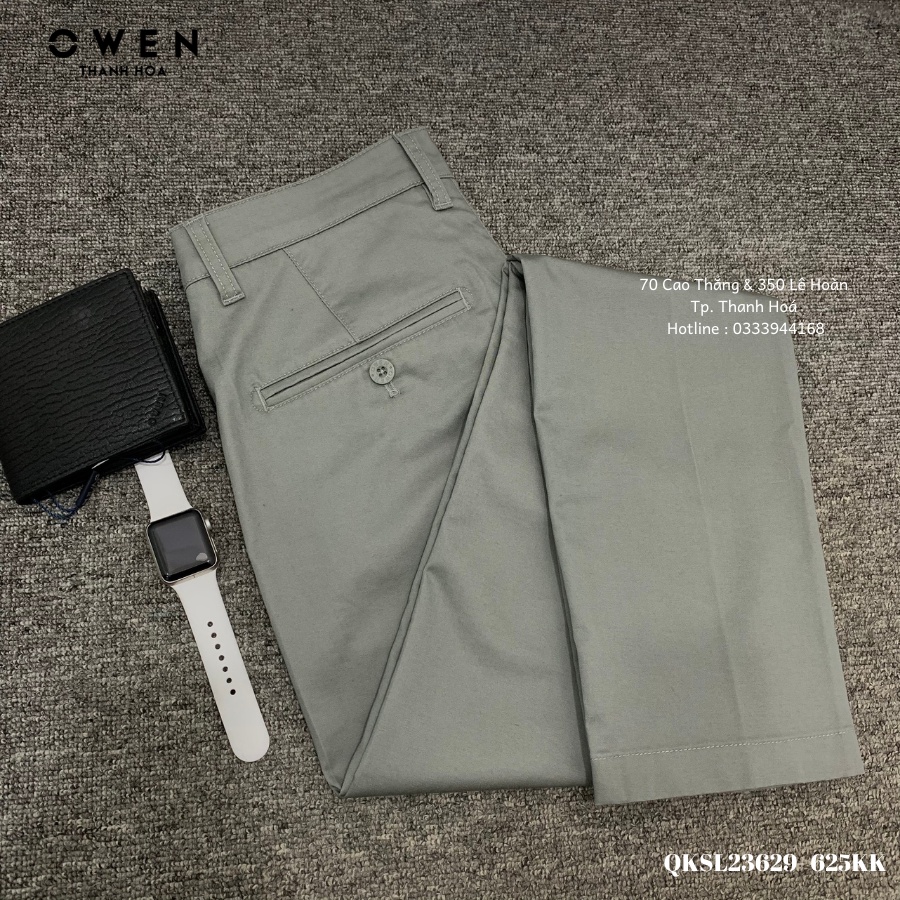 Quần kaki dài nam Owen  - Hàng mới về - QKSL23629