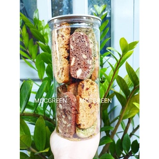 Bánh Ăn Kiêng BISCOTTI 3 vị thơm ngon [400g]