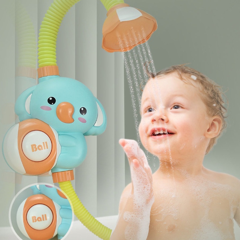 Vòi Hoa Sen Hình Voi Hoạt Hình Có Thể Tháo Rời Cho Bé