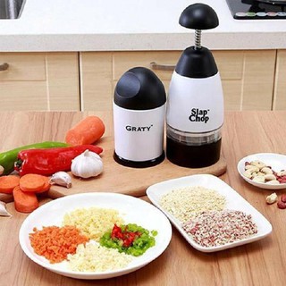 Dụng cụ dập tỏi ớt - hoa quả - rau củ - đỗ lạc đa năng Slap Chop