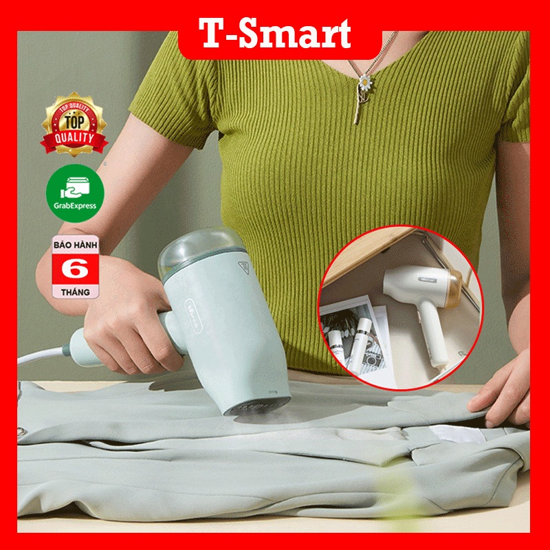 Bàn là hơi nước cầm tay Bear, bàn ủi cầm tay, công suất 1000W, nhỏ gọn, tiện lợi