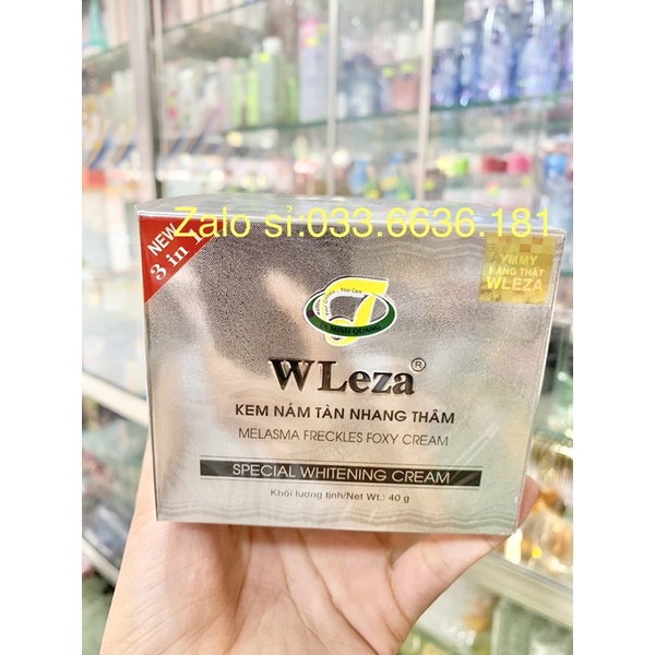 kem wleza bạc giảm nám - thâm - trắng da hủ 40g ( hàng chuẩn )