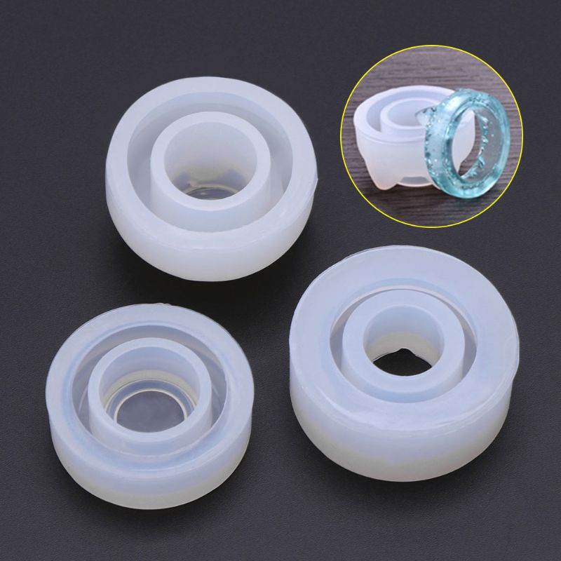 Bộ khuôn silicone làm trang sức hình tai mèo diy 16 / 17 / 18 tiện dụng
