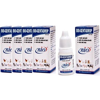 COMBO 5 LỌ GENTADROP NHỎ MẮT CHÓ MÈO