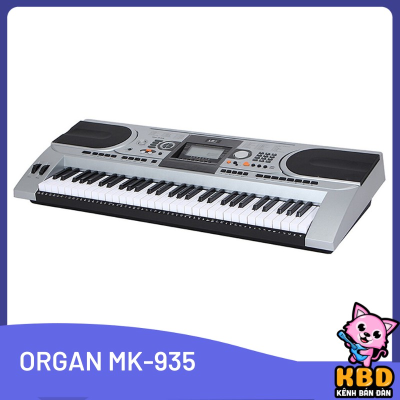 Đàn Organ giá rẻ 61 phím chuyên nghiệp MK-935 trọn bộ phụ kiện cho người mới tập chơi phân phối bởi Kênh Bán Đàn