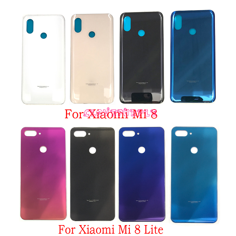 Ốp Điện Thoại Mặt Gương Dán Bảo Vệ Pin Mới Cho Xiaomi Mi8 Mi 8 Lite / Mi 8 Se 8se