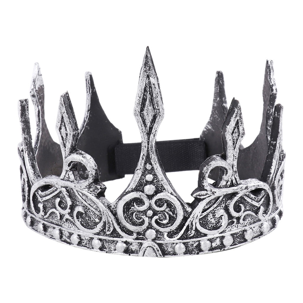 Vương miện đính đá phong cách hoàng gia cho nam