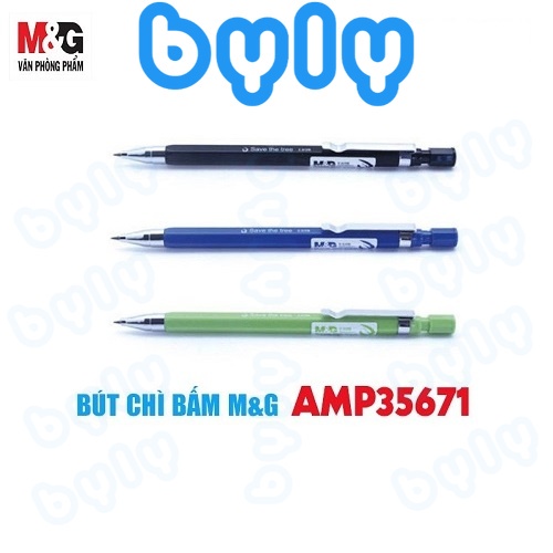 [Ship hỏa tốc] Bút chì bấm Save The Tree ngòi 2.0mm M&amp;G AMP35671 - ASL37971 - ByLy Store