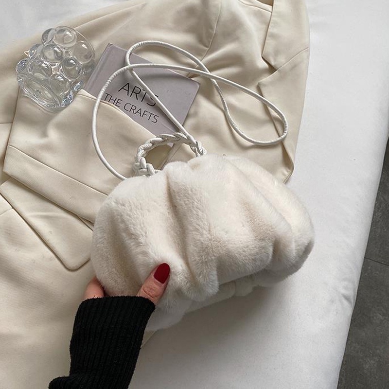 Túi Đeo Vai Bằng Vải Bông Thiết Kế niche Thời Trang Cho Nữ